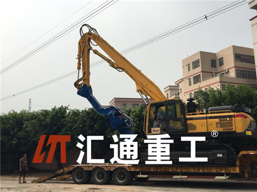 挖掘機(jī)打樁臂、打樁臂、打樁錘、挖掘機(jī)打樁臂廠家